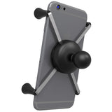 RAM Mount Universal X-Grip IV Large Phone/Phablet Holder w/1" Ball [RAM-HOL-UN10BU]